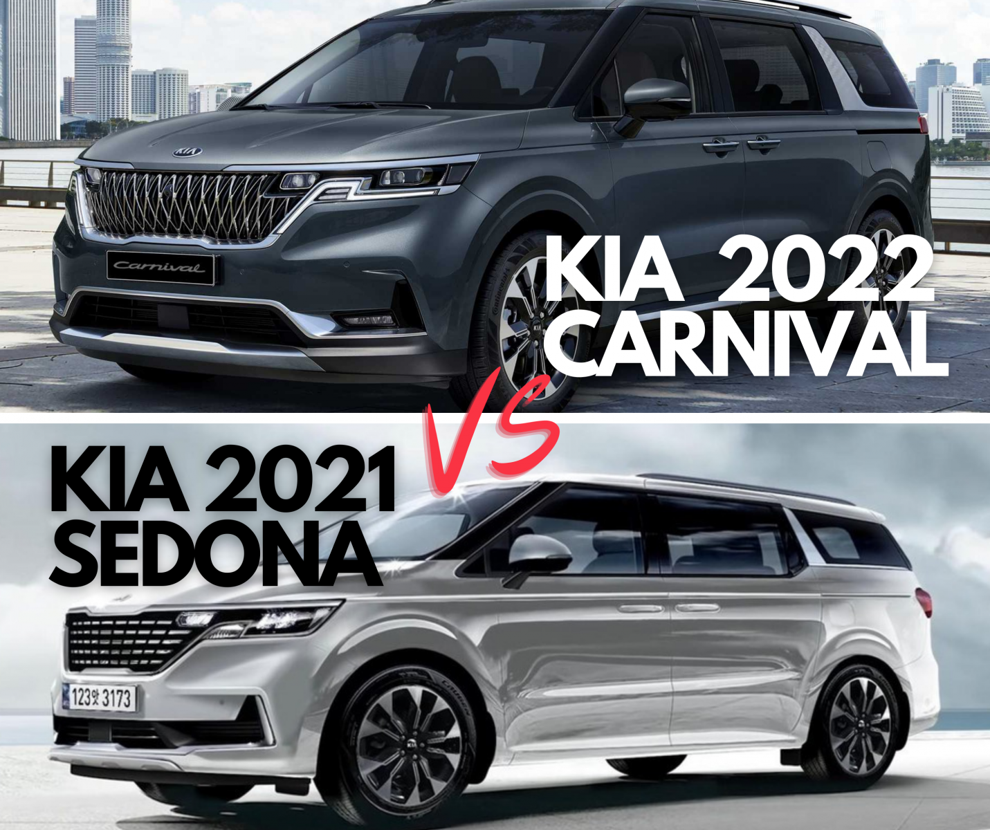 DIFFERENCES BETWEEN THE 2022 KIA CARNIVAL AND THE 2021 SEDONA
