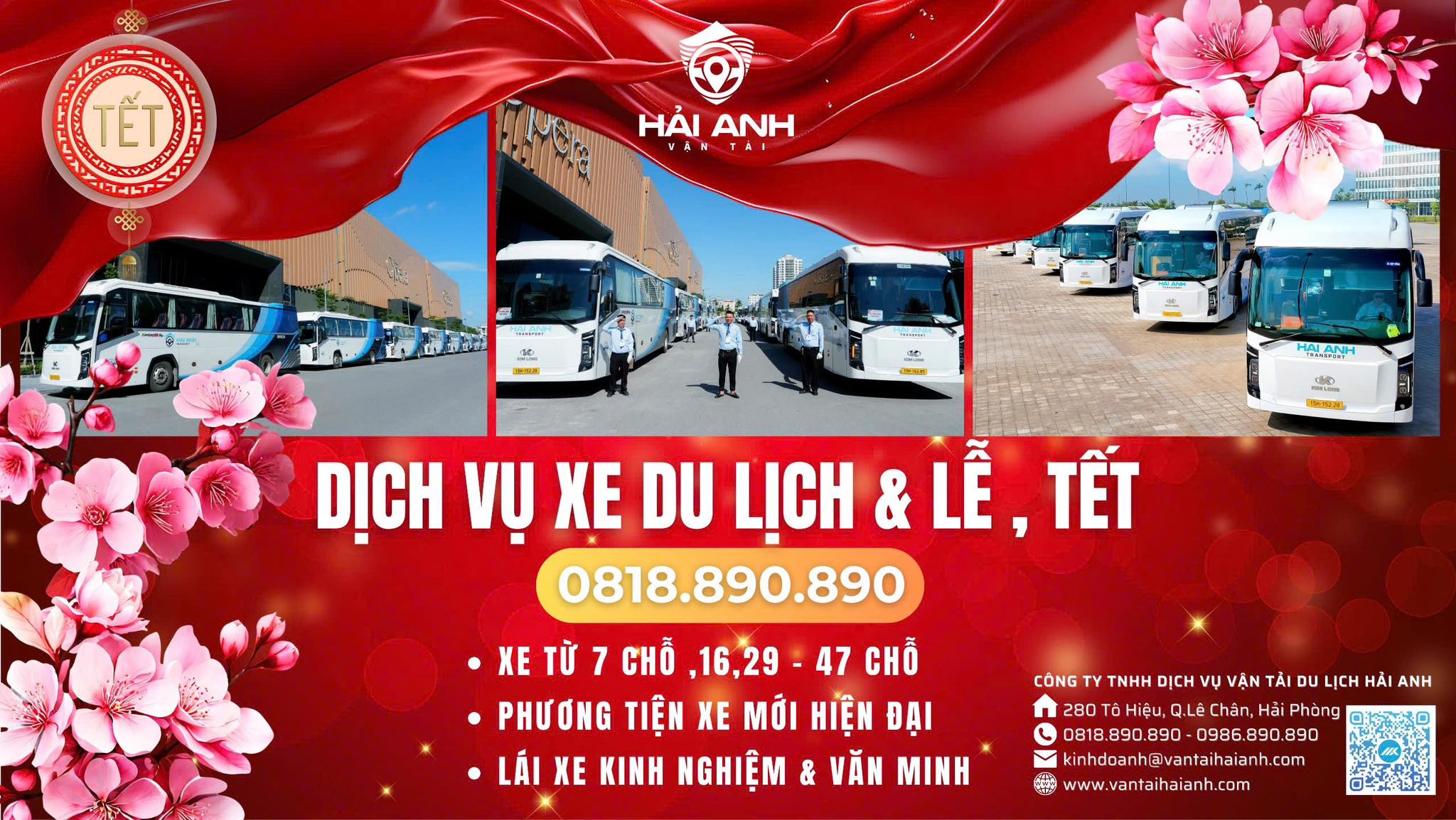 DỊCH VỤ THUÊ XE DU LỊCH LỄ TẾT