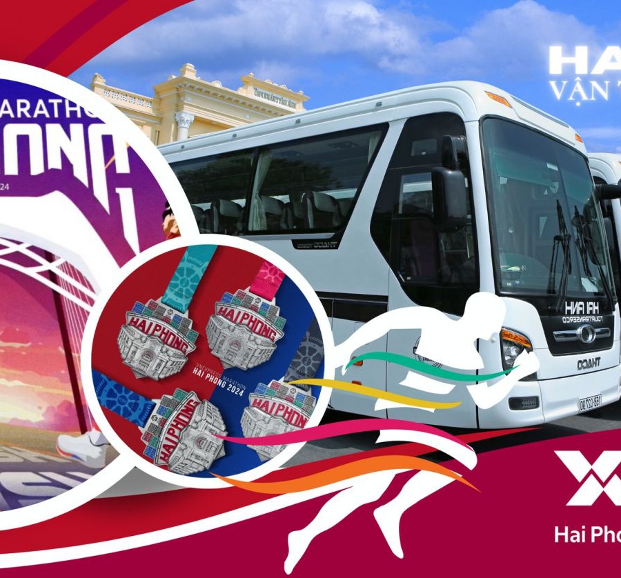 Hải Anh – Đơn vị đưa đón vận động viên cho VnExpress Marathon Hải Phòng 2023 & 2024