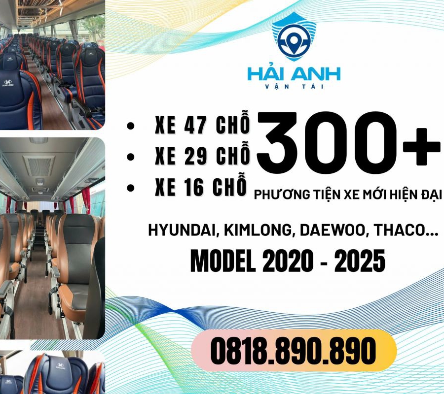 Dịch vụ thuê xe du lịch cao cấp tại Hải Phòng